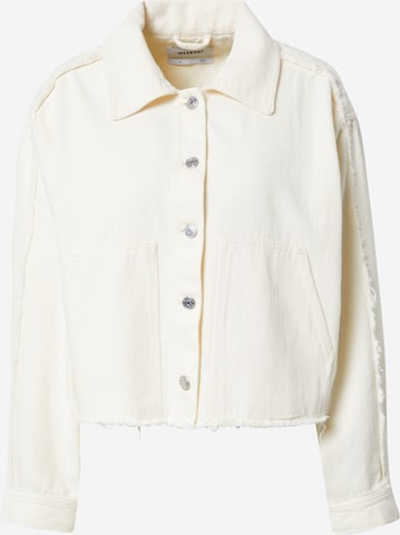 WEEKDAY Between-Season Jacket 'Lou' in White: front