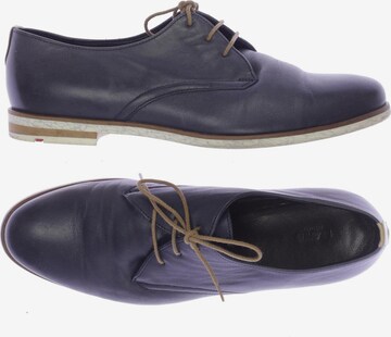 LLOYD Flats & Loafers in 39 in Blue: front