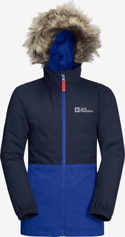 JACK WOLFSKIN - Casaco outdoor 'Bandai' em azul