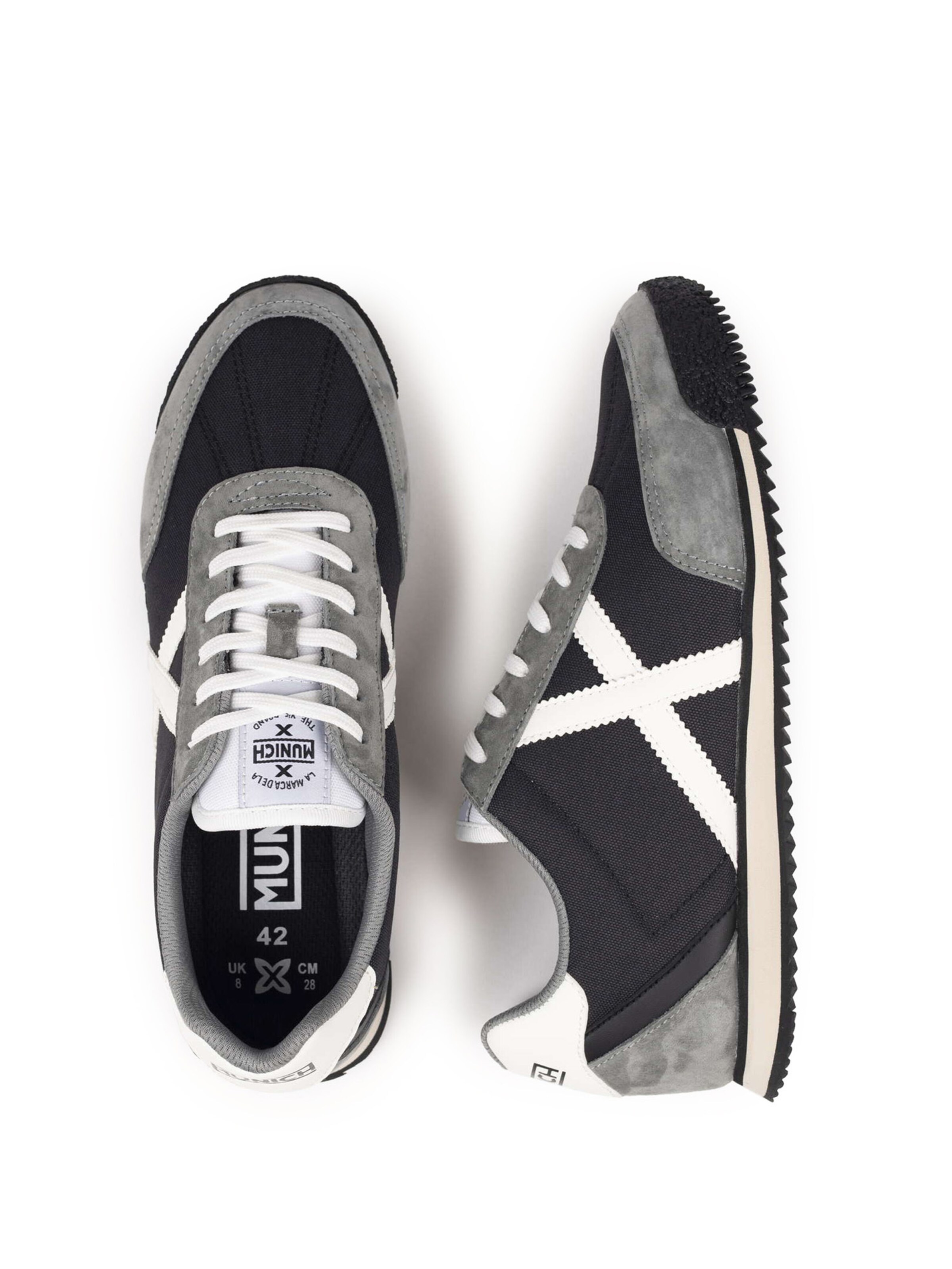 Baskets basses 'Riber' MUNICH en noir