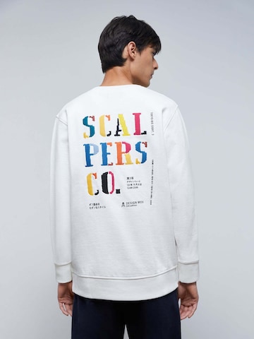 Scalpers Sweatshirt in Wit