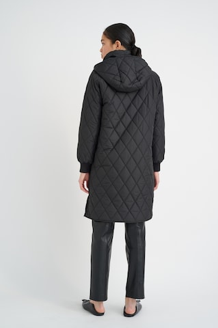 InWear Between-Seasons Coat 'Ektra' in Black