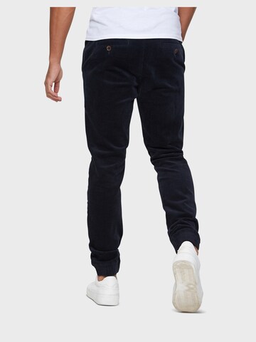 Threadbare Tapered Trousers 'Roy' in Blue