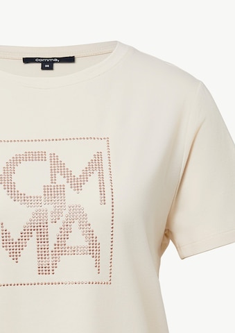COMMA - Camiseta en beige