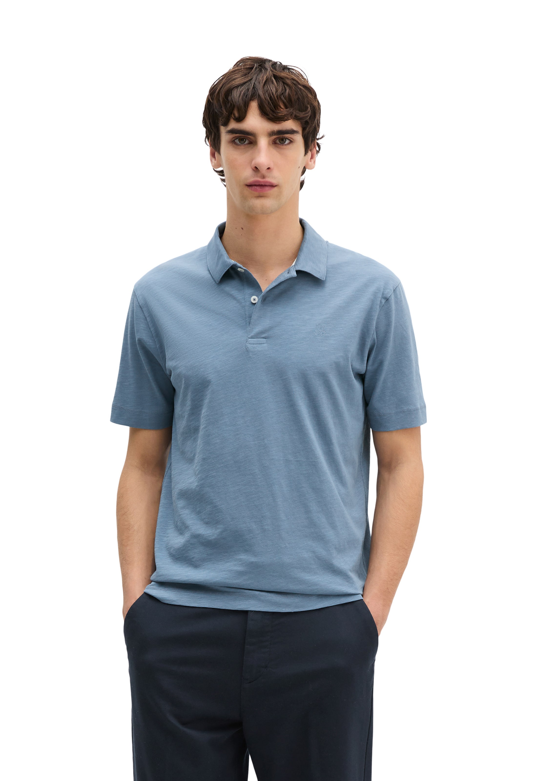 Marc O'Polo Shirt in Blue: front
