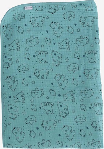 STERNTALER Baby Blanket 'Elia' in Blue: front