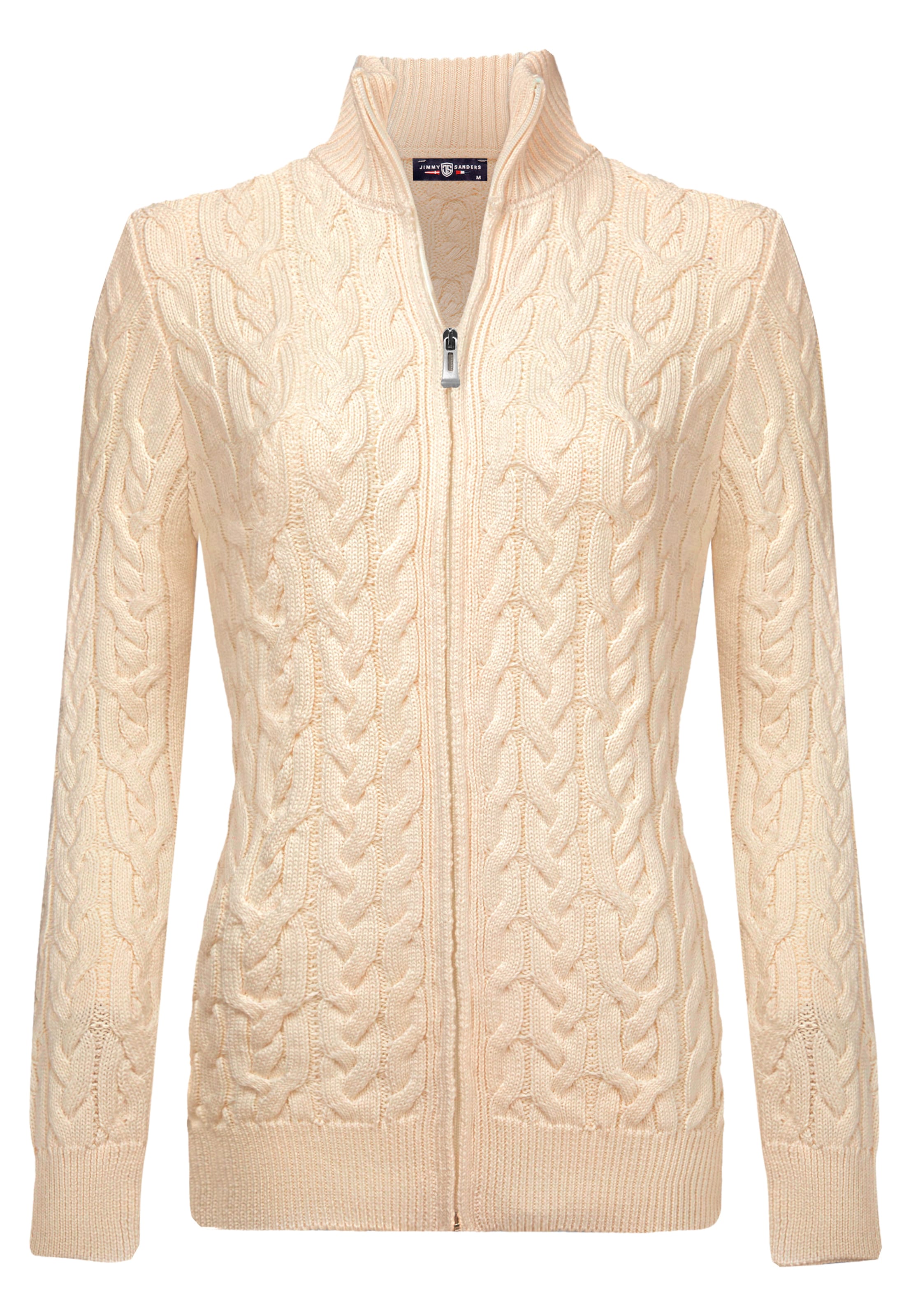 smėlio Jimmy Sanders Kardiganas: priekis