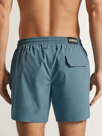 IUMAN Intimissimi Swim Trunks in Blue