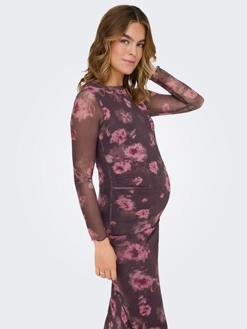 Only Maternity - Vestido de noche 'OLMLOURA' en marrón