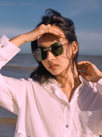 Victoria Hyde Sunglasses 'Passang' in Green: front