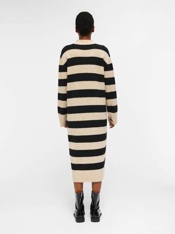 OBJECT Knit dress 'Minna' in Beige