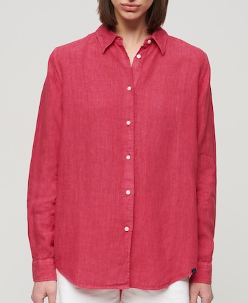 Superdry Blouse in Rood