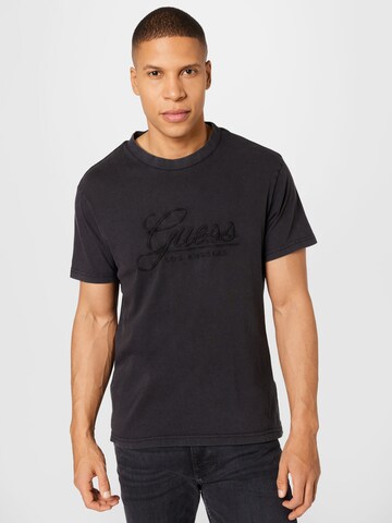 GUESS Shirt in Black: front