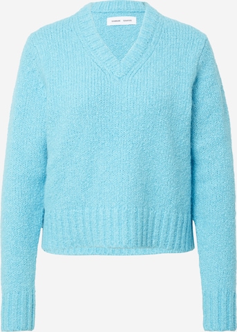 Samsøe Samsøe Sweater 'JAZMIN' in Blue: front