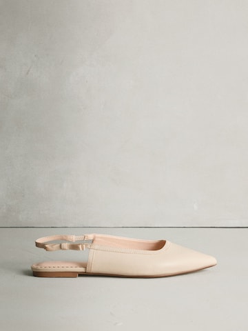 Next Odprte balerinke | bež barva