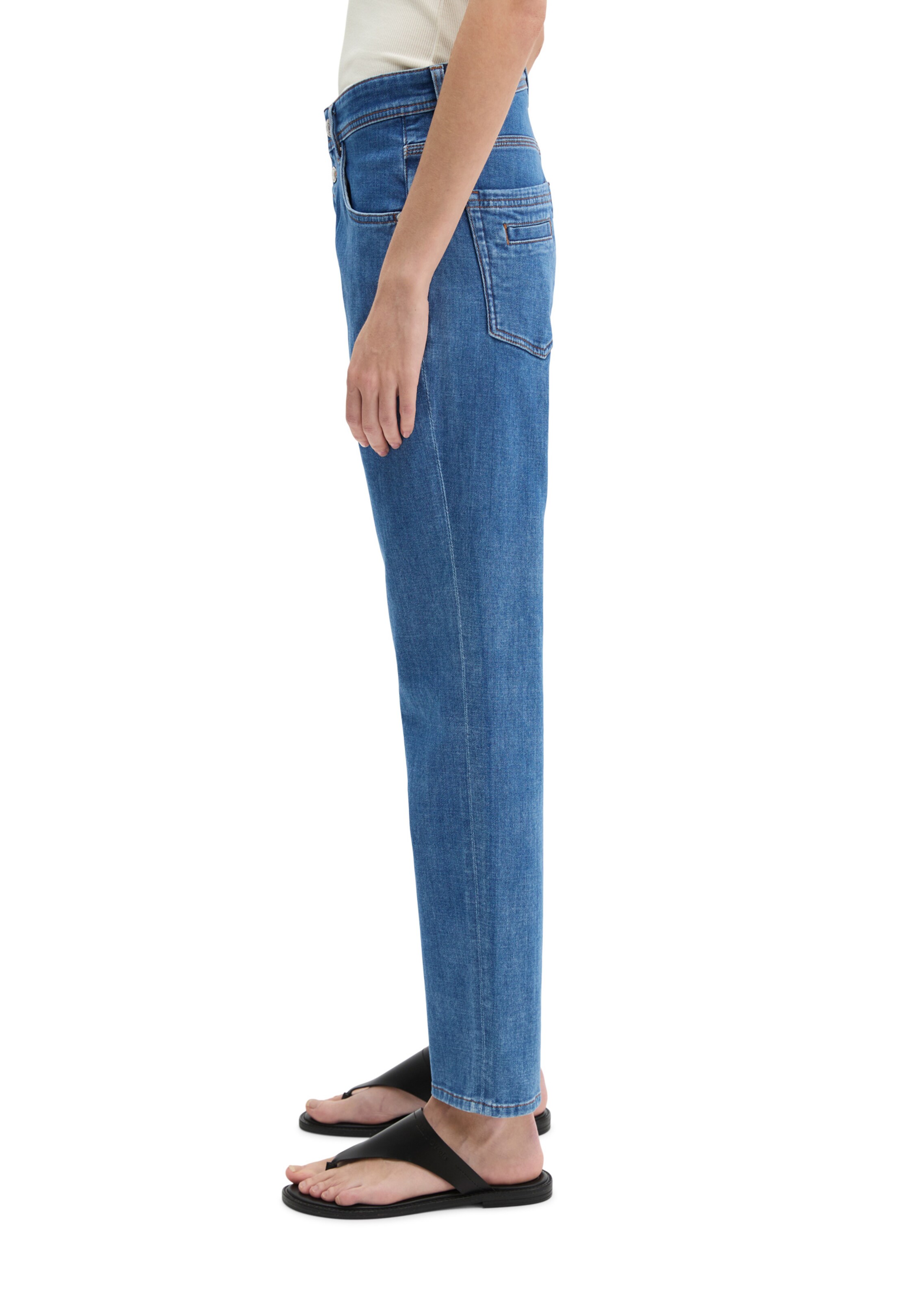 Marc O'Polo Loosefit Jeans in Blauw