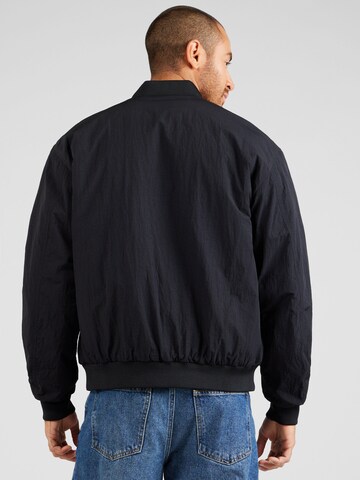 UNITED COLORS OF BENETTON Prehodna jakna | črna barva