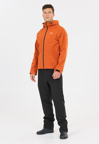 Weather Report Performance Jacket 'Gust' in Orange: front
