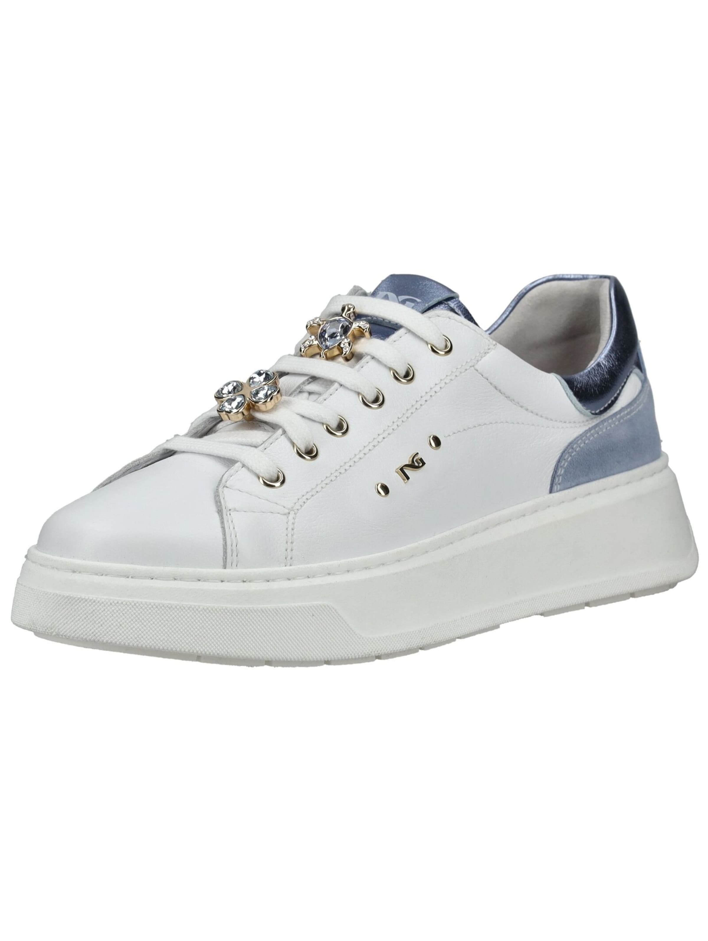 Nero Giardini Baskets basses en marine / opal / blanc, Vue avec produit