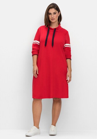 SHEEGO - Vestido em vermelho