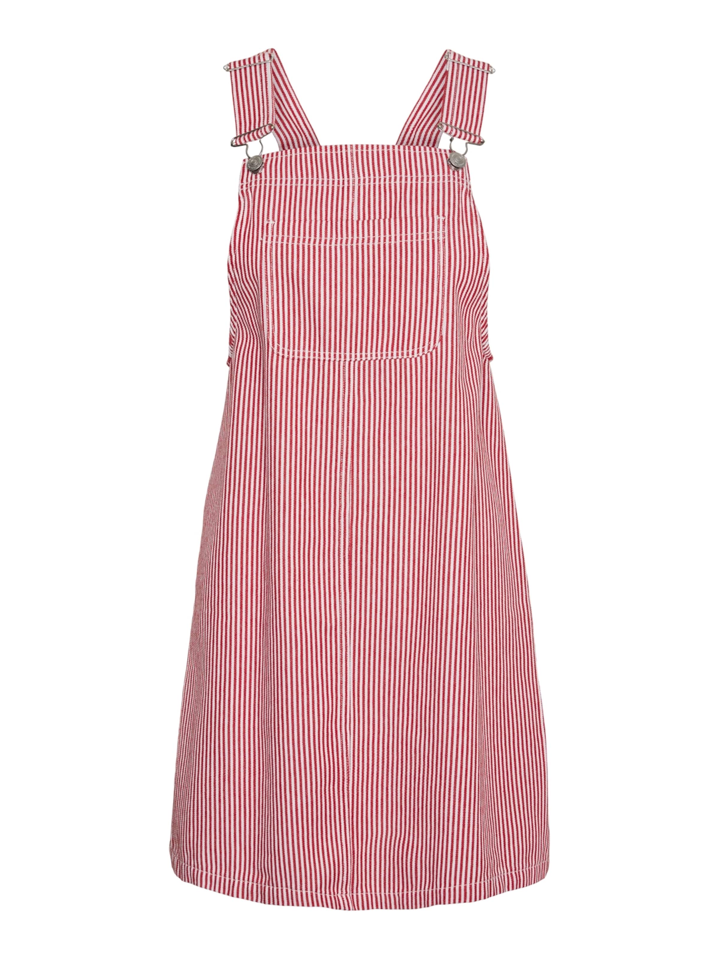 PIECES Šaty 'ALLO' - Červená: predná strana