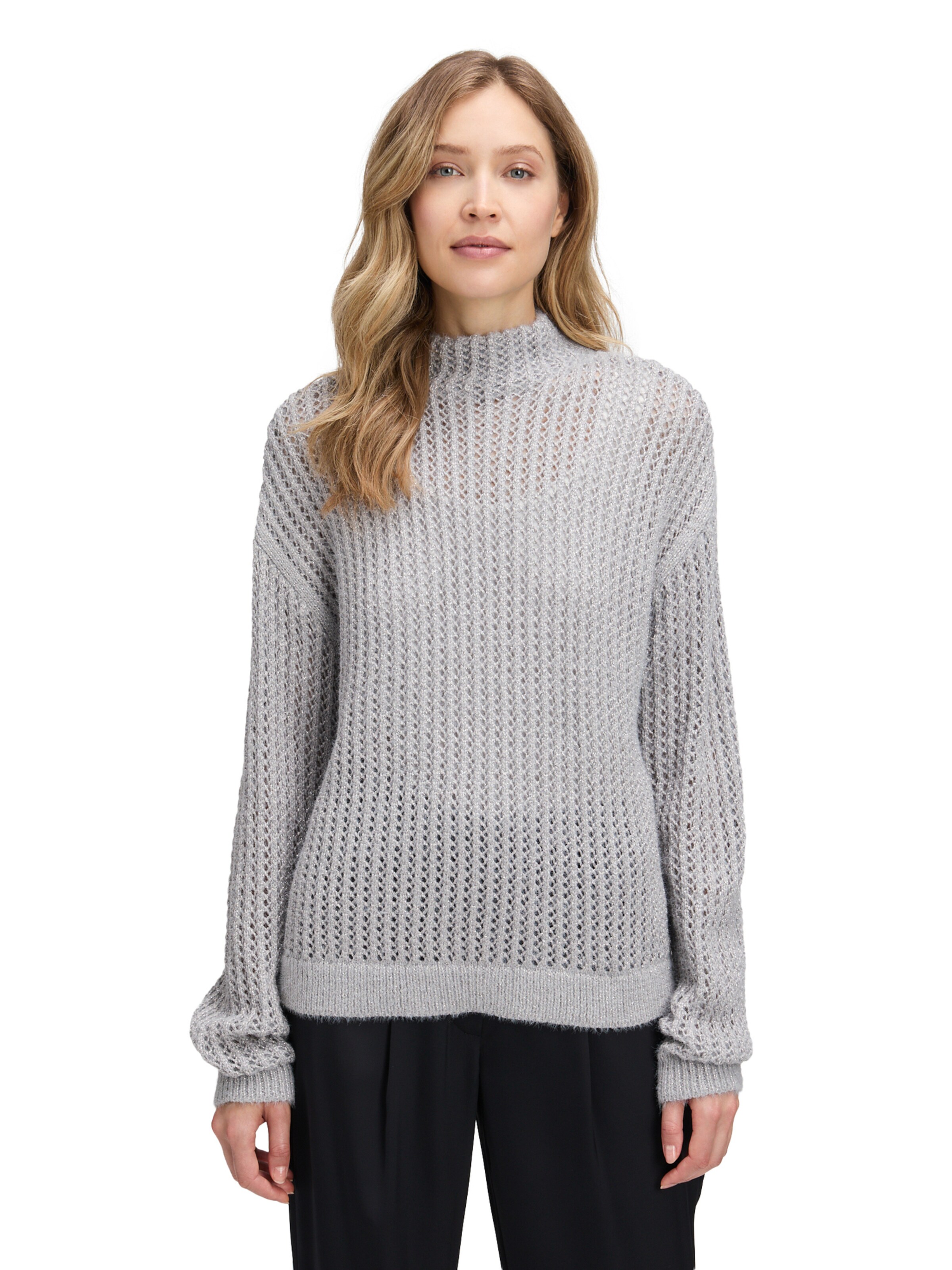 Pullover di Betty Barclay in grigio: frontale