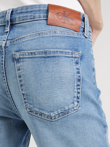 Calvin Klein Jeans Skinny Jeansy 'BROOKLYN' w kolorze niebieski