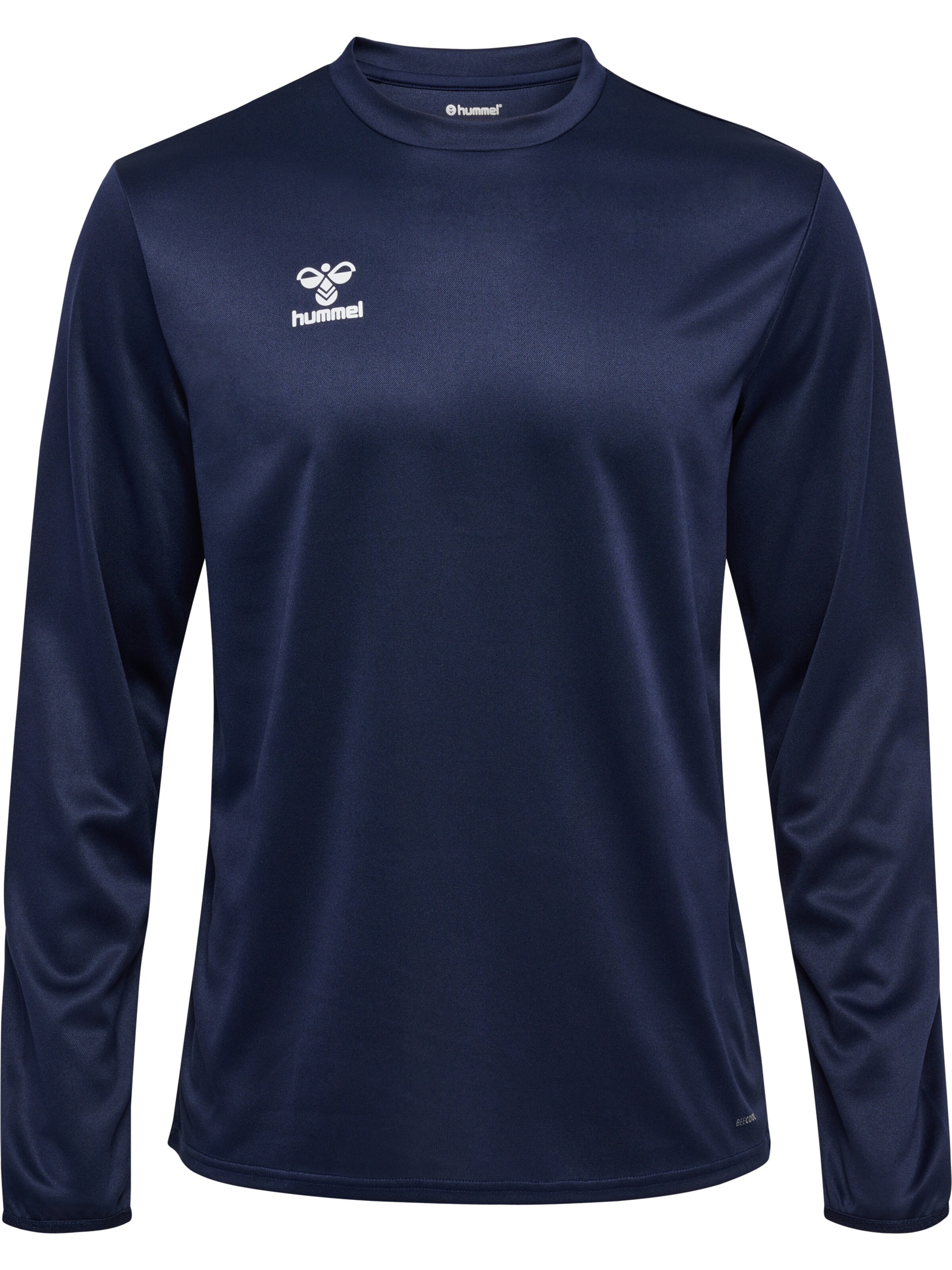 Hummel Sportsweatshirt in Blauw: voorkant