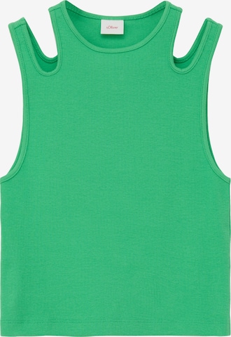 Top di s.Oliver in verde: frontale