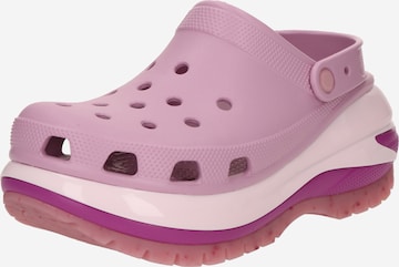 Crocs Сабо 'Classic Mega Crush' в Лиловый: спереди