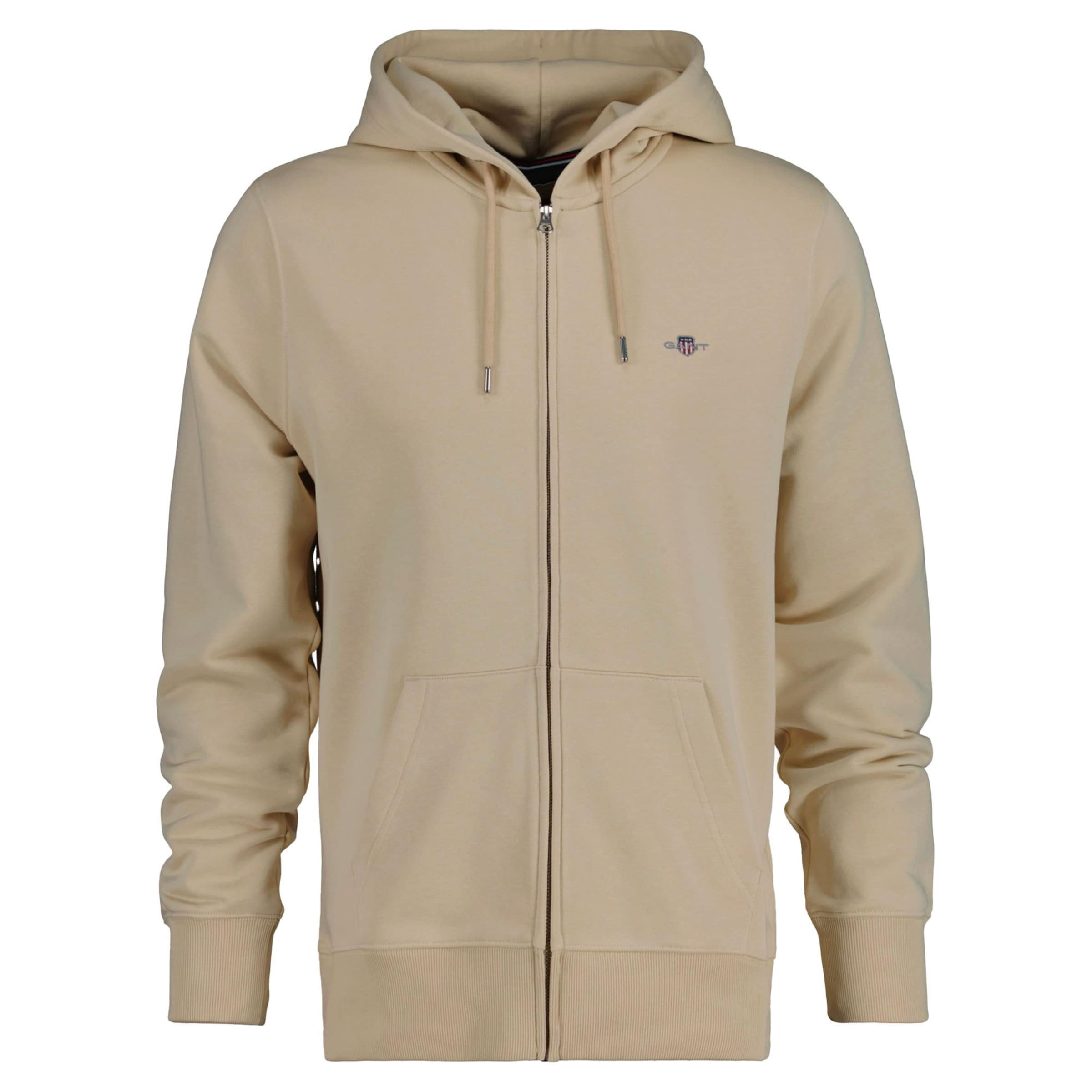 GANT Sweatjakke i beige: forside