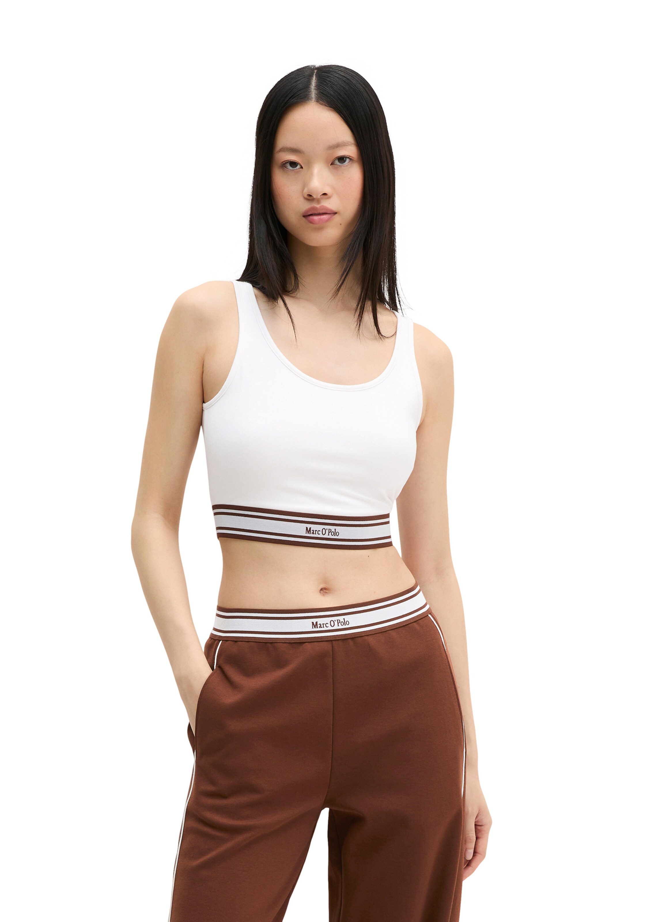 Marc O'Polo Bustier BH in Weiß: Vorderseite