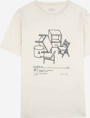 Scalpers Bluser & t-shirts 'Showroom' i hvid: forside