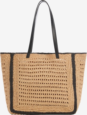 MANGO Beach Bag 'CRETA' in Black: front