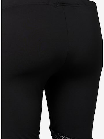 Zizzi Slimfit Spodnie sportowe w kolorze czarny