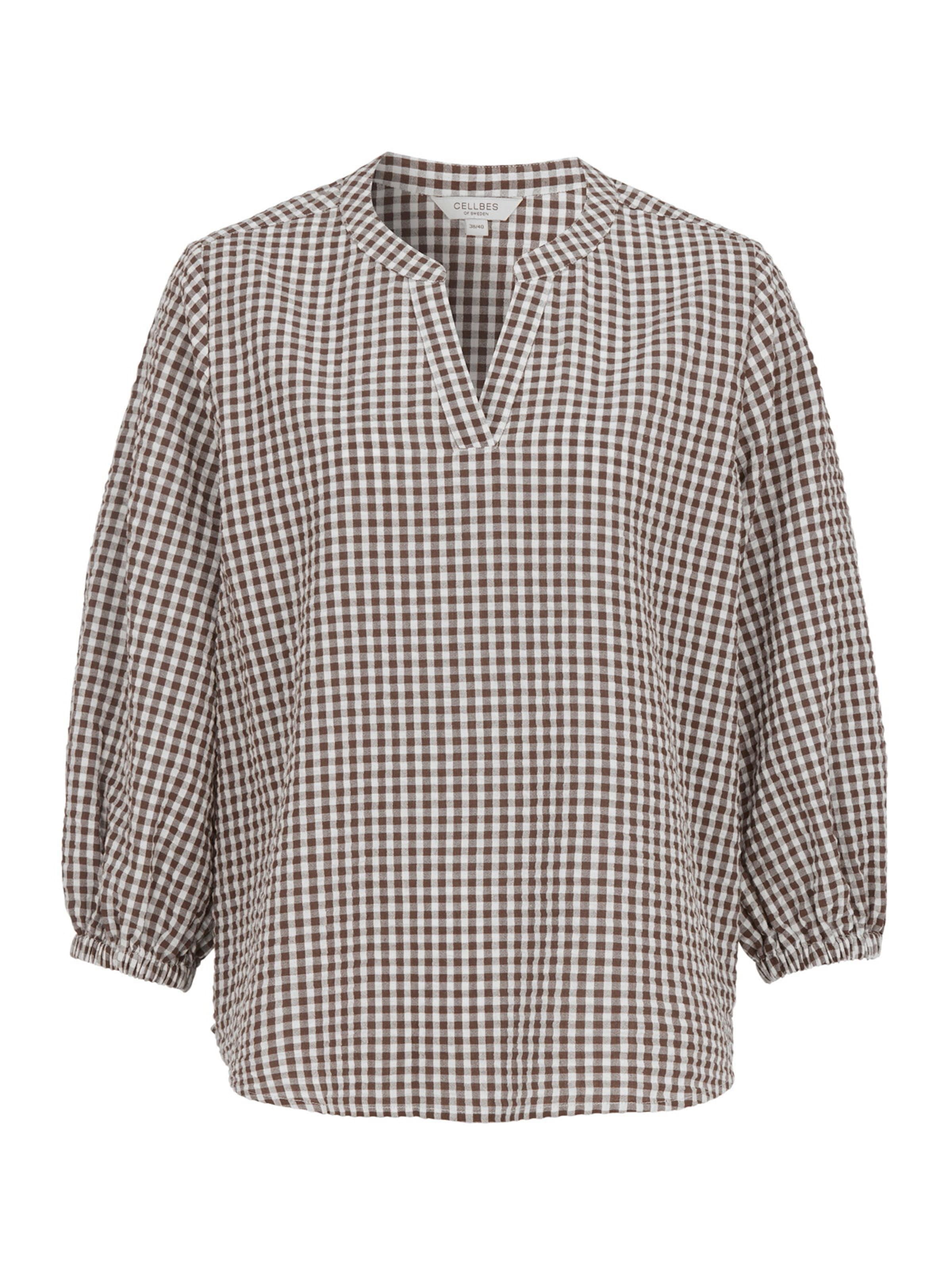 Cellbes of Sweden Bluse in Braun: Vorderseite