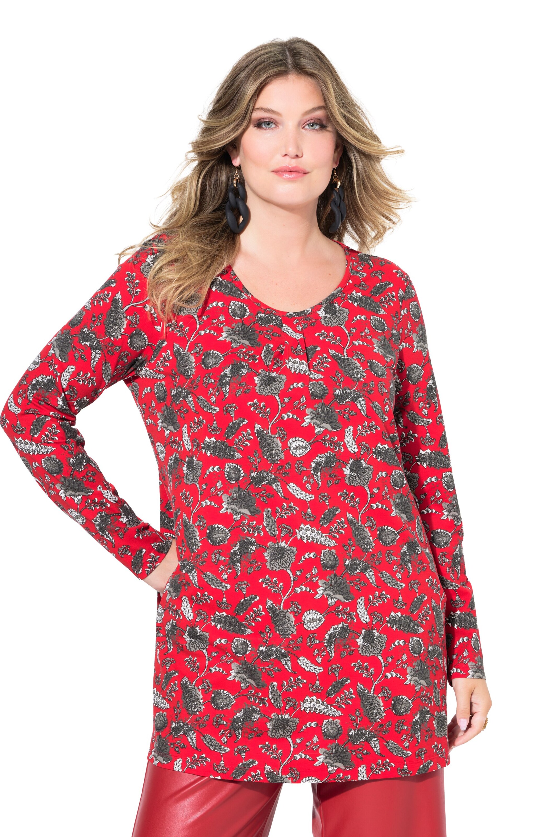 MIAMODA Shirt in Rot: Vorderseite