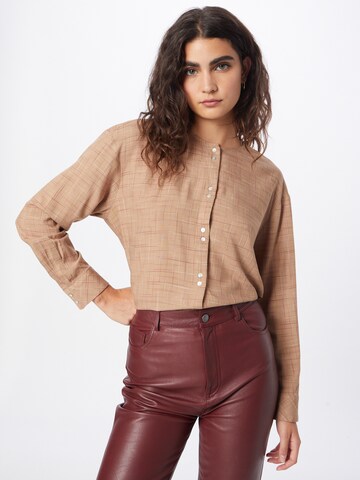 TOM TAILOR Blouse in Beige: voorkant