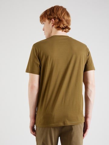 T-Shirt 'ASPEN' SELECTED HOMME en vert