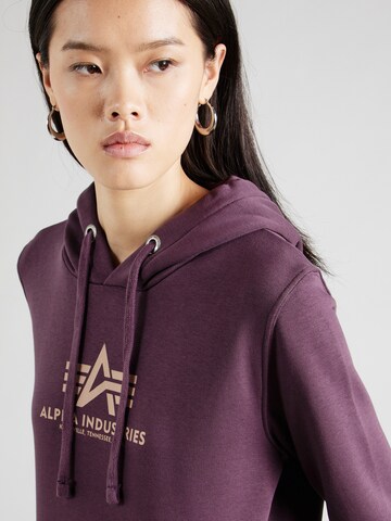 ALPHA INDUSTRIES Mikina – fialová