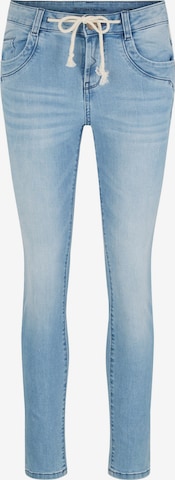 TOM TAILOR Skinny Jeans in Blauw: voorkant