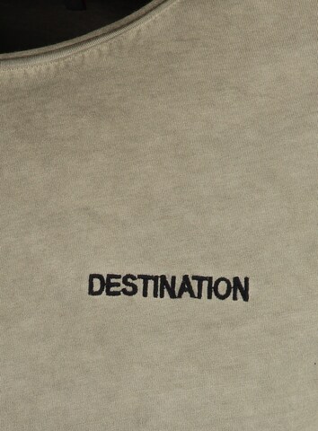 Key Largo Shirt 'MT DESTINATION' in Green