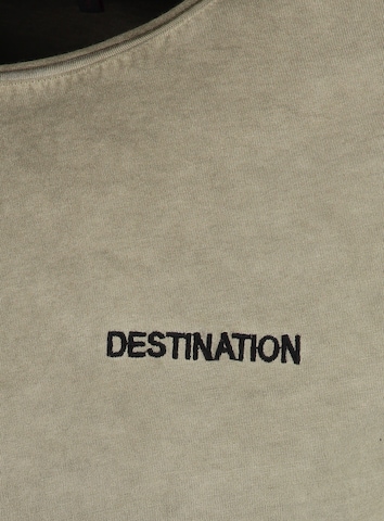 Key Largo Shirt 'MT DESTINATION' in Groen