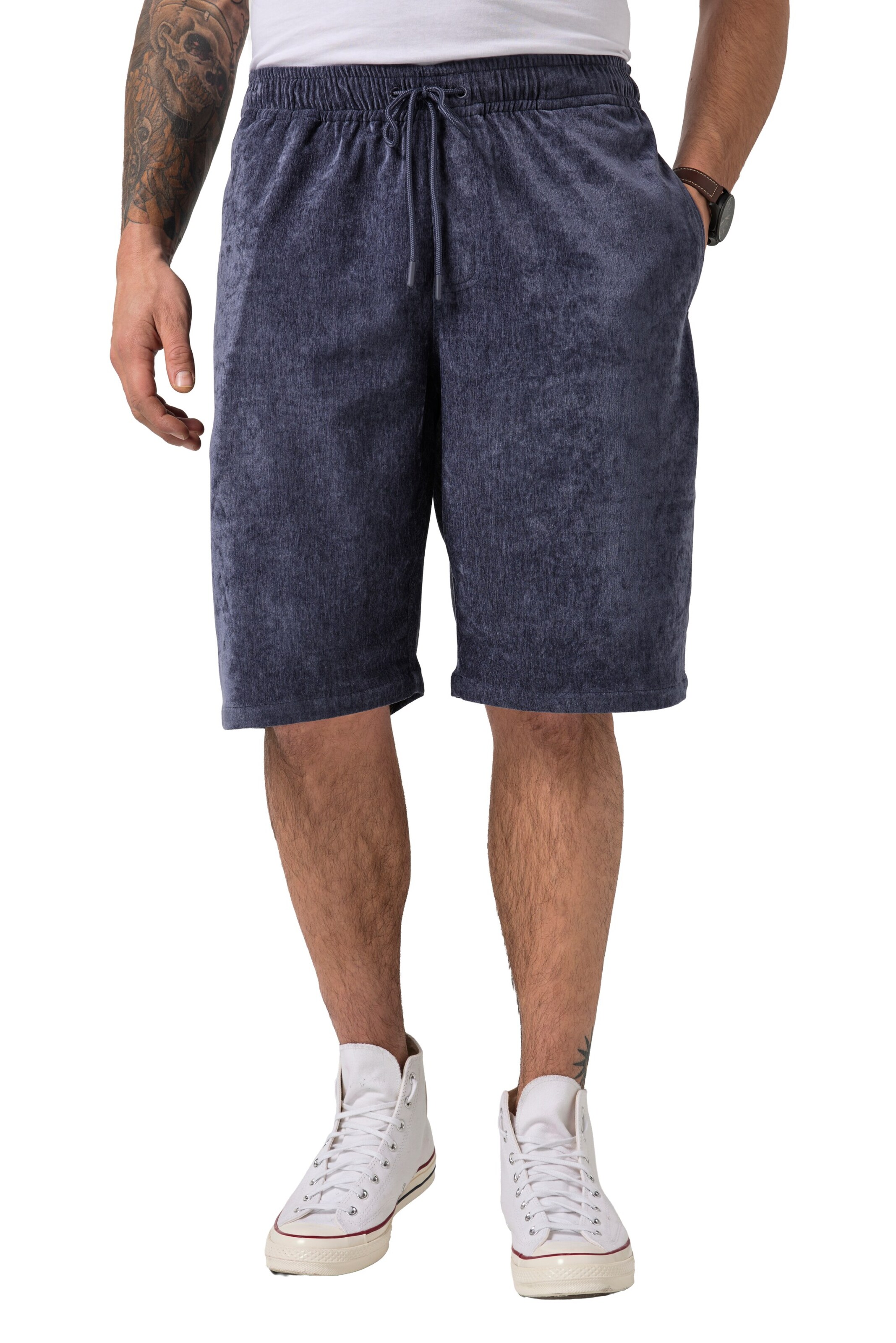 JP1880 Regular Trousers 'Bermuda' in Blue: front