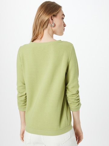 Sweat-shirt TOM TAILOR en vert