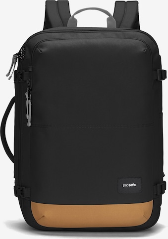 Pacsafe Rucksack in Schwarz: Vorderseite