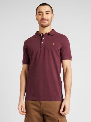 FARAH Shirt 'BLANES' in Red: front