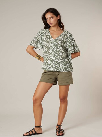 Chemisier 'Ehoma' Deeluxe en vert