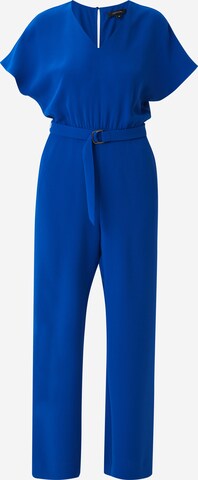 COMMA Jumpsuit in Blauw: voorkant