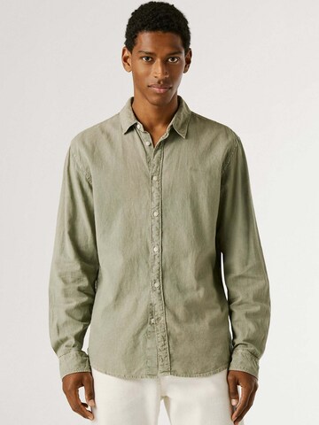 Regular fit Camicia 'Payton' di Pepe Jeans in verde: frontale